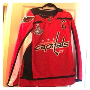 Washington capitals alex ovechkin authentic jersey